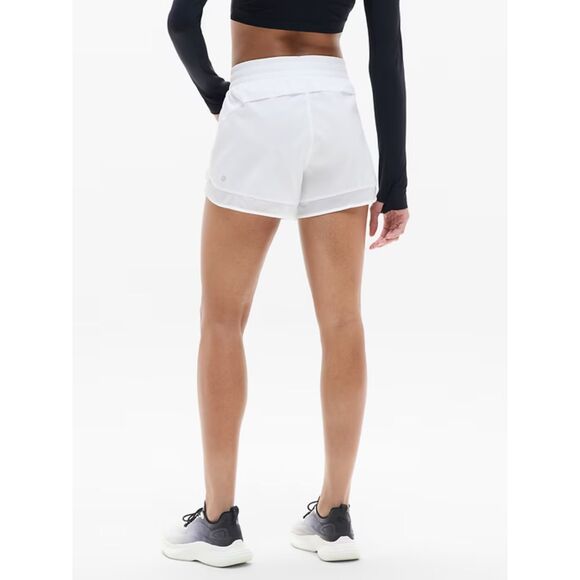 Athleta Mesh Racer Run Mid Rise 4‎ Short Plus Size 3X NWT - Picture 2 of 7